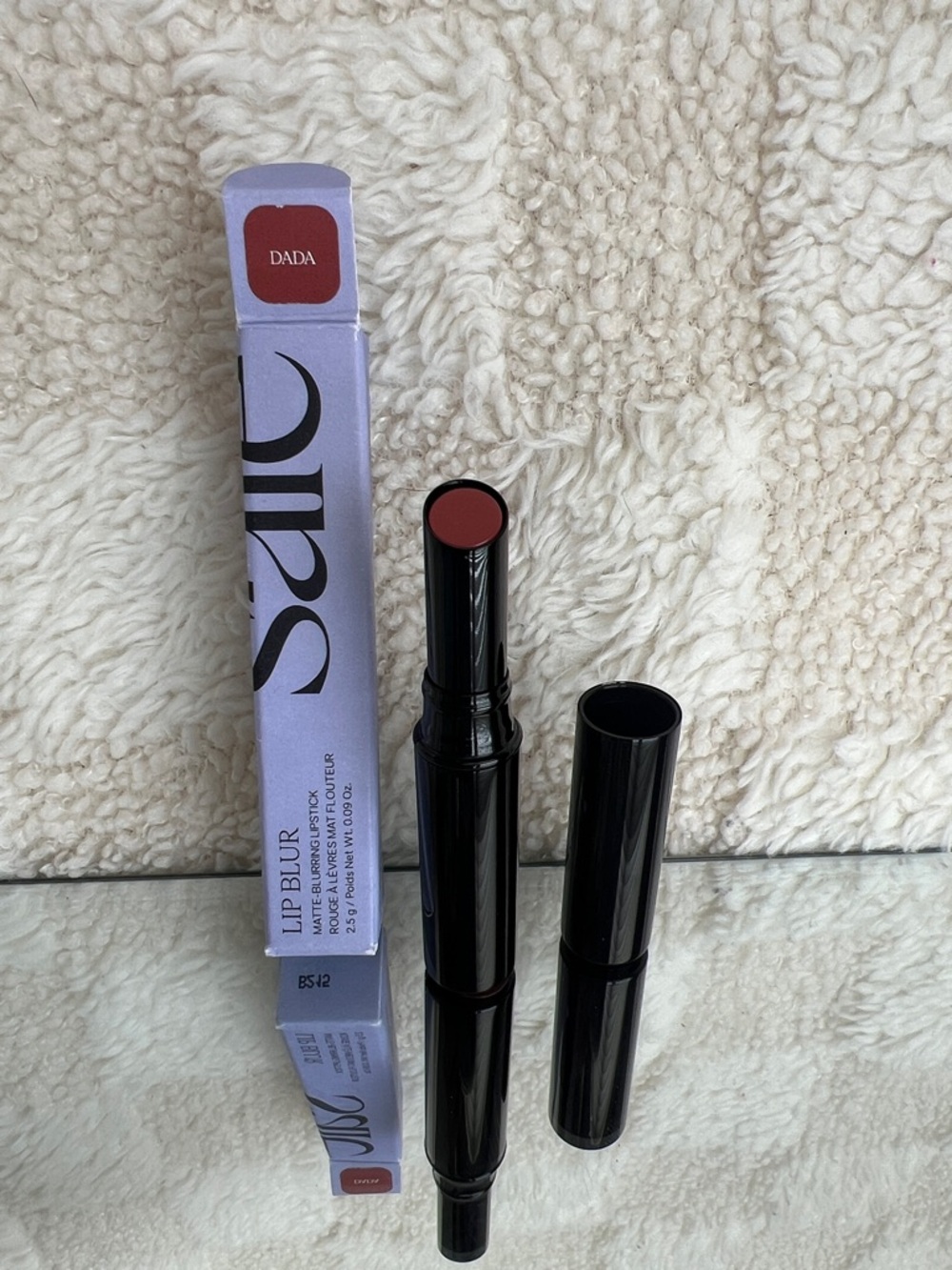 Saie Dada Lip Blur Tinted Lipstick - Warm Rose